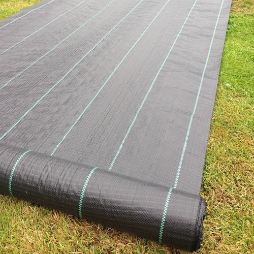 black weedmat rolls commercial grade redpath woven weed control
